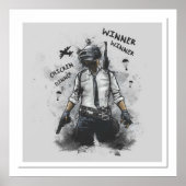 Speelgoedspeelplaatsen PUBG Poster (Voorkant)