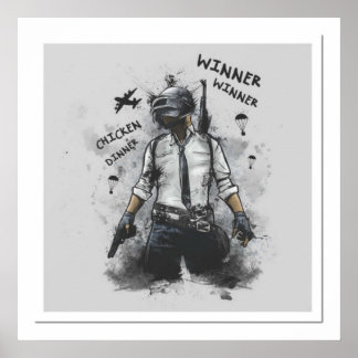 Speelgoedspeelplaatsen PUBG Poster