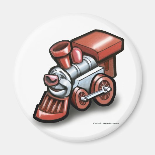 Speelgoedtrein Magneet (Voorkant)