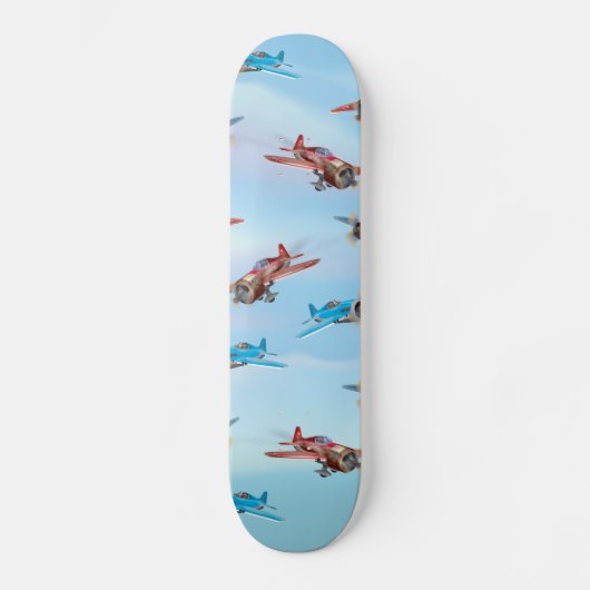 Speelgoedvliegtuigen Persoonlijk Skateboard (Voorkant)