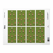 Speelgoedvoetbalteam Etiket (Full Sheet)