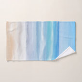 Speelgolven op een zonnige dag in het strand bad handdoek (Handdoek)