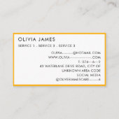 Speelhuis Babysitter Nanny Kinderopvang Kinderopva Visitekaartje (Achterkant)