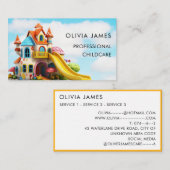 Speelhuis Babysitter Nanny Kinderopvang Kinderopva Visitekaartje (Voorkant / Achterkant)