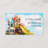 Speelhuis Babysitter Nanny Kinderopvang Kinderopva Visitekaartje (Voorkant)