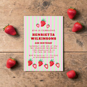 Speelhuis Maximalisme Aardbeien Verjaardag Kaart