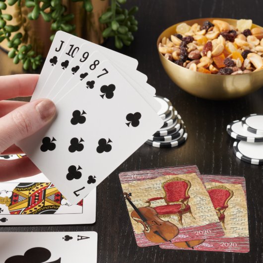 Speelkaart Deck Cello Victoriaans Pokerkaarten (Insitu)