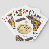 Speelkaart Deck Chocolade Chip Pokerkaarten (Achterkant)