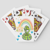 Speelkaart Deck Snake Rainbow Pokerkaarten (Achterkant)