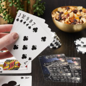 speelkaart, foto van stad de nacht speelkaarten (Insitu)