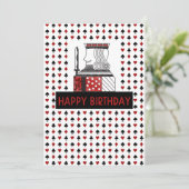 Speelkaart JACK VERJAARDAGSKAART Bedankkaart (Staand voorkant)