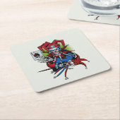 Speelkaart, Joker Kartonnen Onderzetters (Schuin)