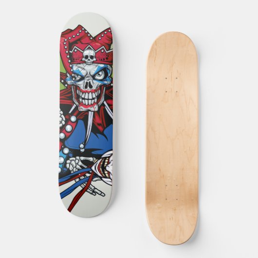 Speelkaart, Joker Persoonlijk Skateboard (Voorkant)