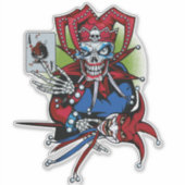 Speelkaart, Joker Sticker (Voorkant)