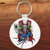 Speelkaart, Joker T-Shirt Trucker Hat Sleutelhanger (Voorkant)