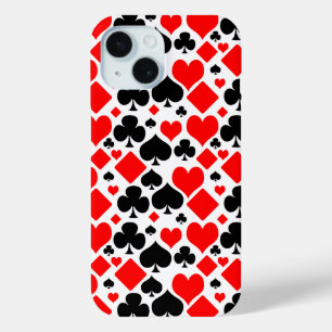 Speelkaart Kleurenpatroon iPhone 15 Case