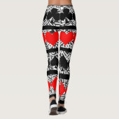 Speelkaart Leggings (Achterkant)