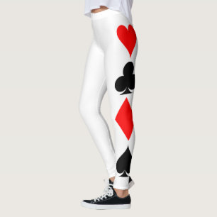 Speelkaart past bij leggings