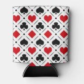 Speelkaart past bij symbolen blikjeskoeler (Voorkant)