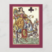 Speelkaart uit Parijs, 17e eeuw Briefkaart (Voorkant)