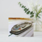  speelkaart van een Briefkaart voor racewagens (Staand voorkant)