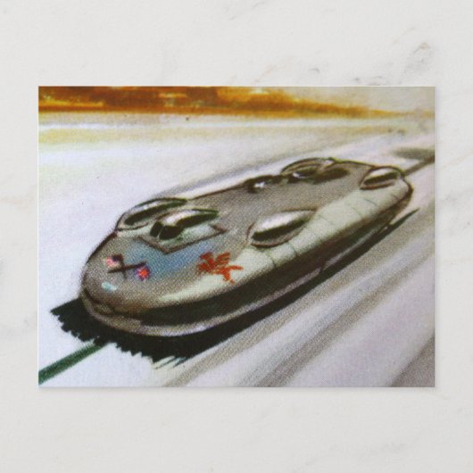  speelkaart van een Briefkaart voor racewagens (Voorkant)