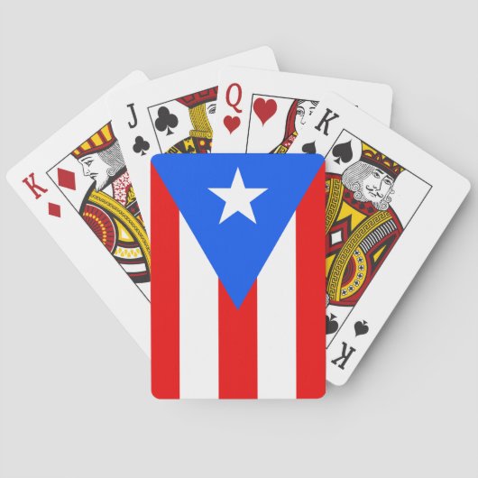 speelkaartdek Puerto Rico Pokerkaarten (Achterkant)