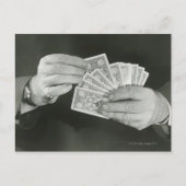 Speelkaarten Briefkaart (Voorkant)