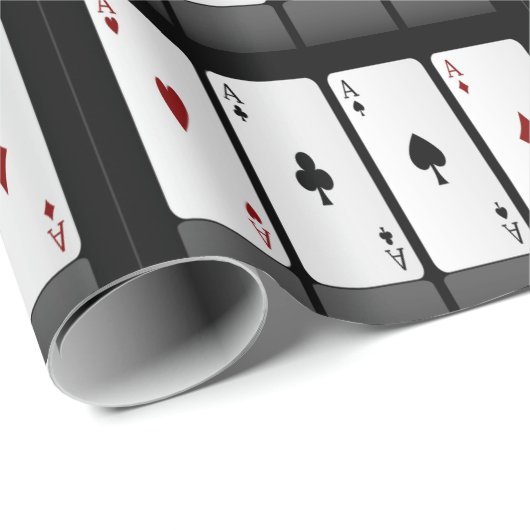 Speelkaarten Cadeaupapier (Rol Hoek)