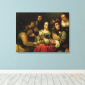 Speelkaarten Canvas Afdruk (Insitu (Houten vloer))