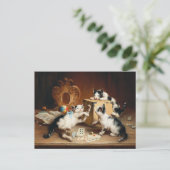 Speelkaarten | Carl Reichert Briefkaart (Staand voorkant)