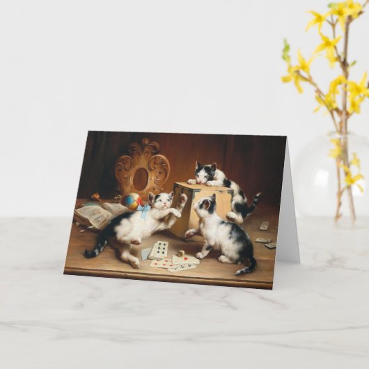 Speelkaarten | Carl Reichert Kaart (Gele Bloem)