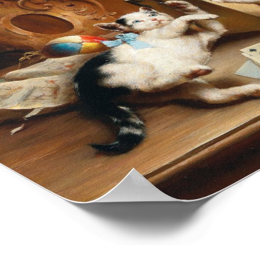 Speelkaarten | Carl Reichert Poster (Hoek)