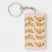 Speelkaarten: Croissant Roos Aquarel