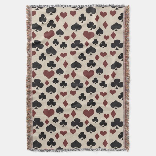 Speelkaarten Deken (Voorkant Verticaal)
