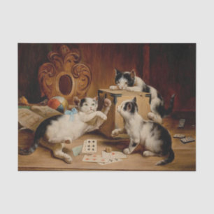 Speelkaarten door Carl Reichert Tissuepapier