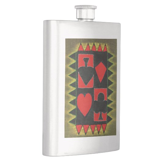 speelkaarten flacon (Rechts)