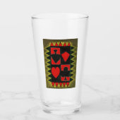 speelkaarten glas (Voorkant)
