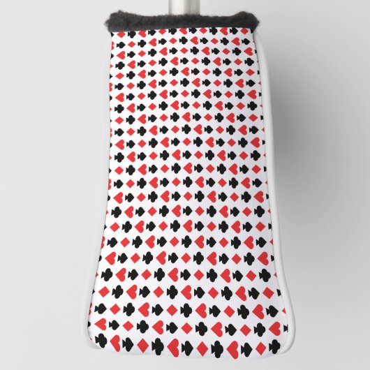speelkaarten golfheadcover (Draai 90)