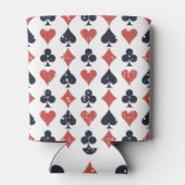 Speelkaarten: Grunge Abstract Pattern Blikjeskoeler (Achterkant)