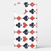 Speelkaarten: Grunge Abstract Pattern Case-Mate iPhone Case (Achterkant)