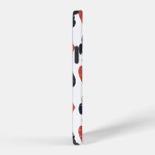 Speelkaarten: Grunge Abstract Pattern iPhone Hoesje (Rechterkant)