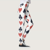 Speelkaarten: Grunge Abstract Pattern Leggings (Rechts)