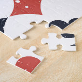 Speelkaarten: Grunge Abstract Pattern Legpuzzel (Zijkant)