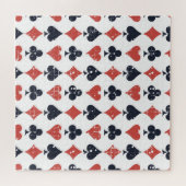 Speelkaarten: Grunge Abstract Pattern Legpuzzel (Horizontaal)