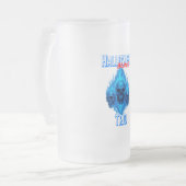 Speelkaarten - Halloween Blaze Trio Matglas Bierpul (Voorkant links)