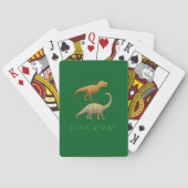 Speelkaarten - Ik hou van dinosauriërs (Achterkant)