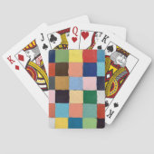 Speelkaarten in Funky Squares (Achterkant)