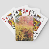 Speelkaarten in herfstkleuren (Achterkant)