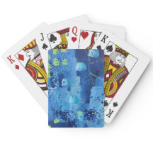 Speelkaarten in Jellyfish Design